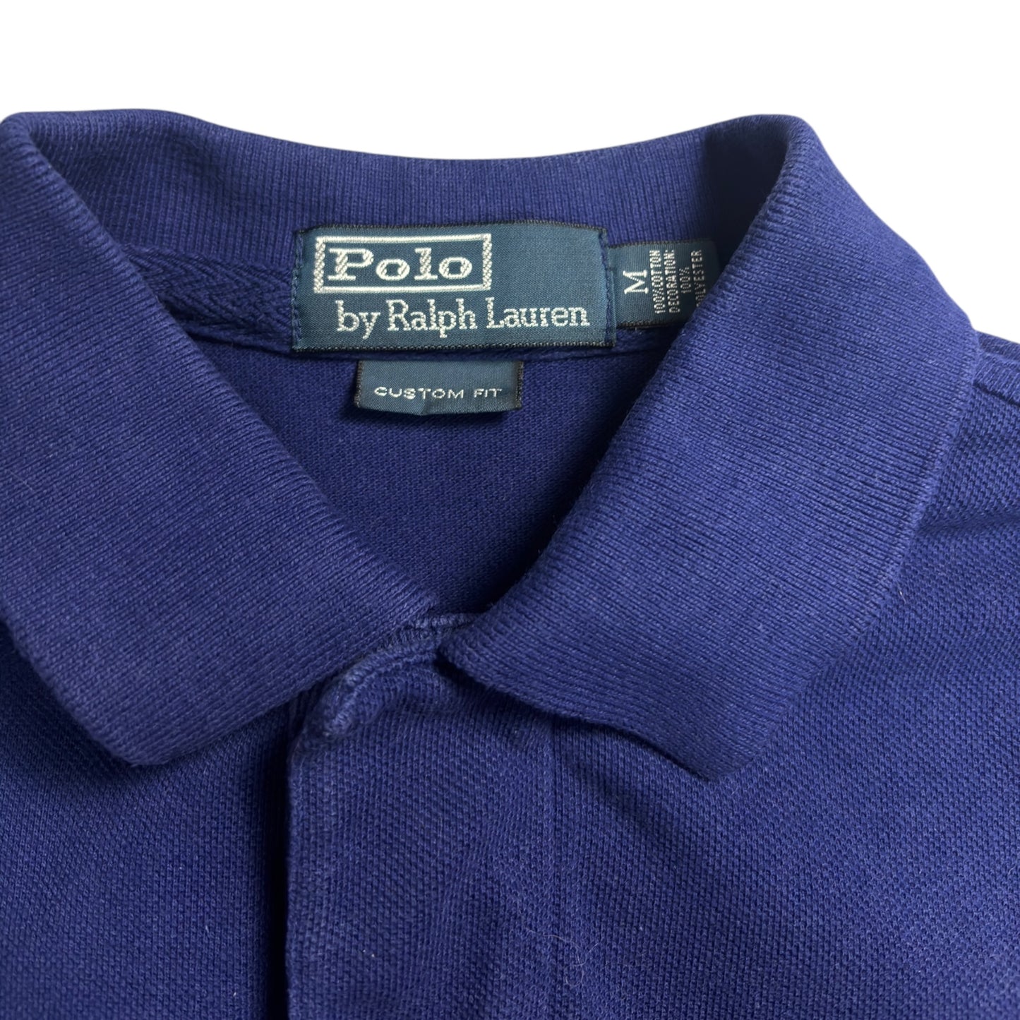 Vintage Y2K Chief Keef Big Pony Ralph Lauren France Big Logo Polo Shirt 00s (M)