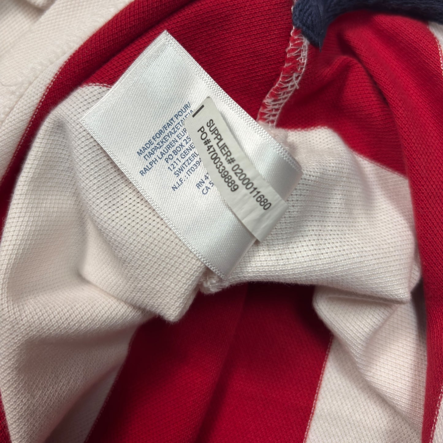 Vintage Y2K Chief Keef Big Pony Ralph Lauren Polo Shirt 00s (M)