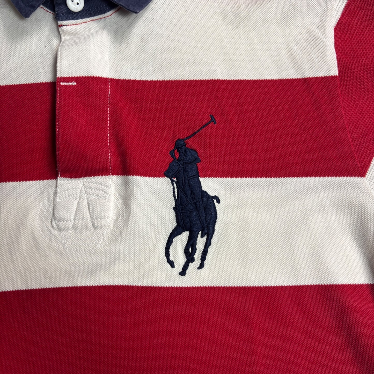 Vintage Y2K Chief Keef Big Pony Ralph Lauren Polo Shirt 00s (M)