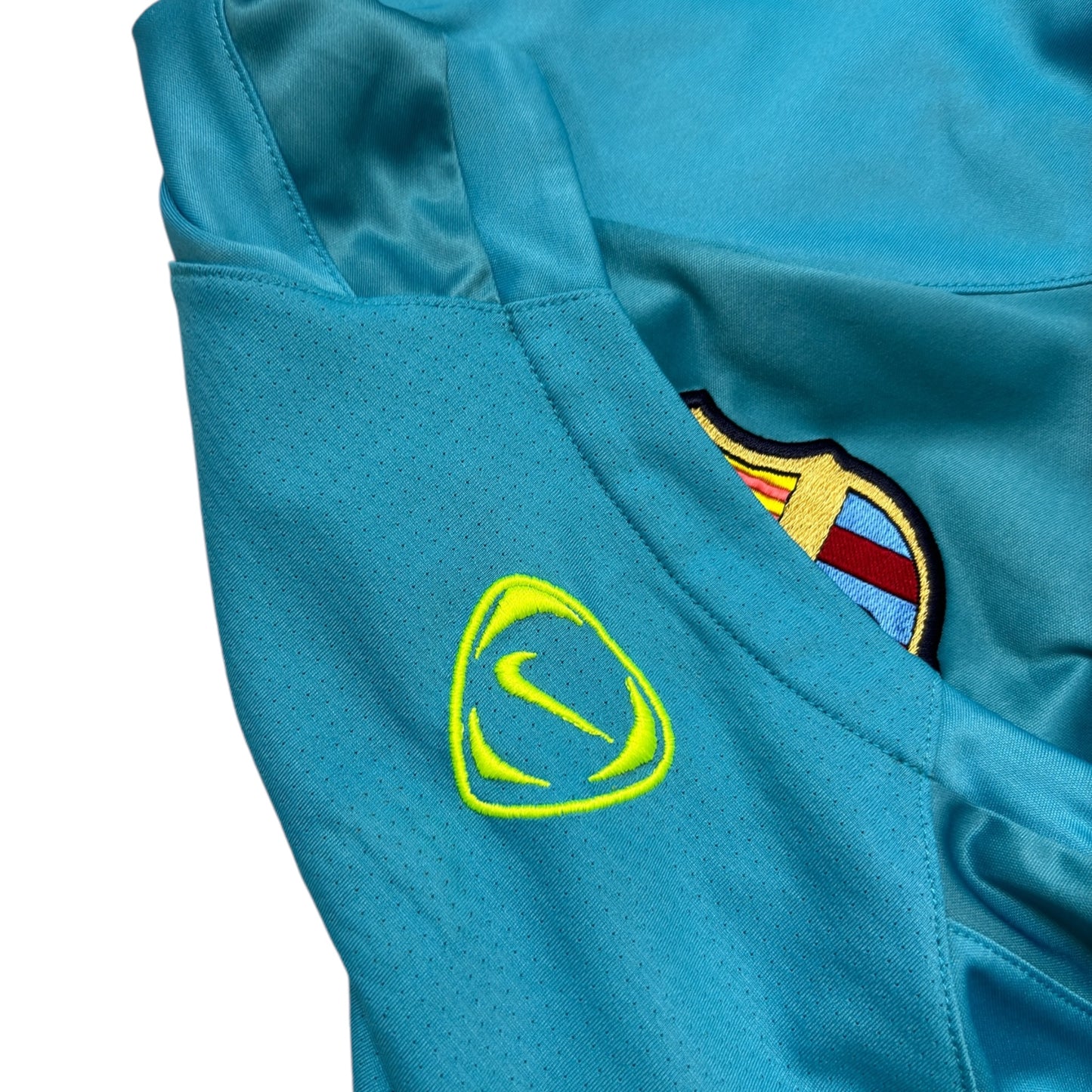 Vintage Y2K Nike Tiempo FC Barcelona Trainings Trikot 08/09 (L)