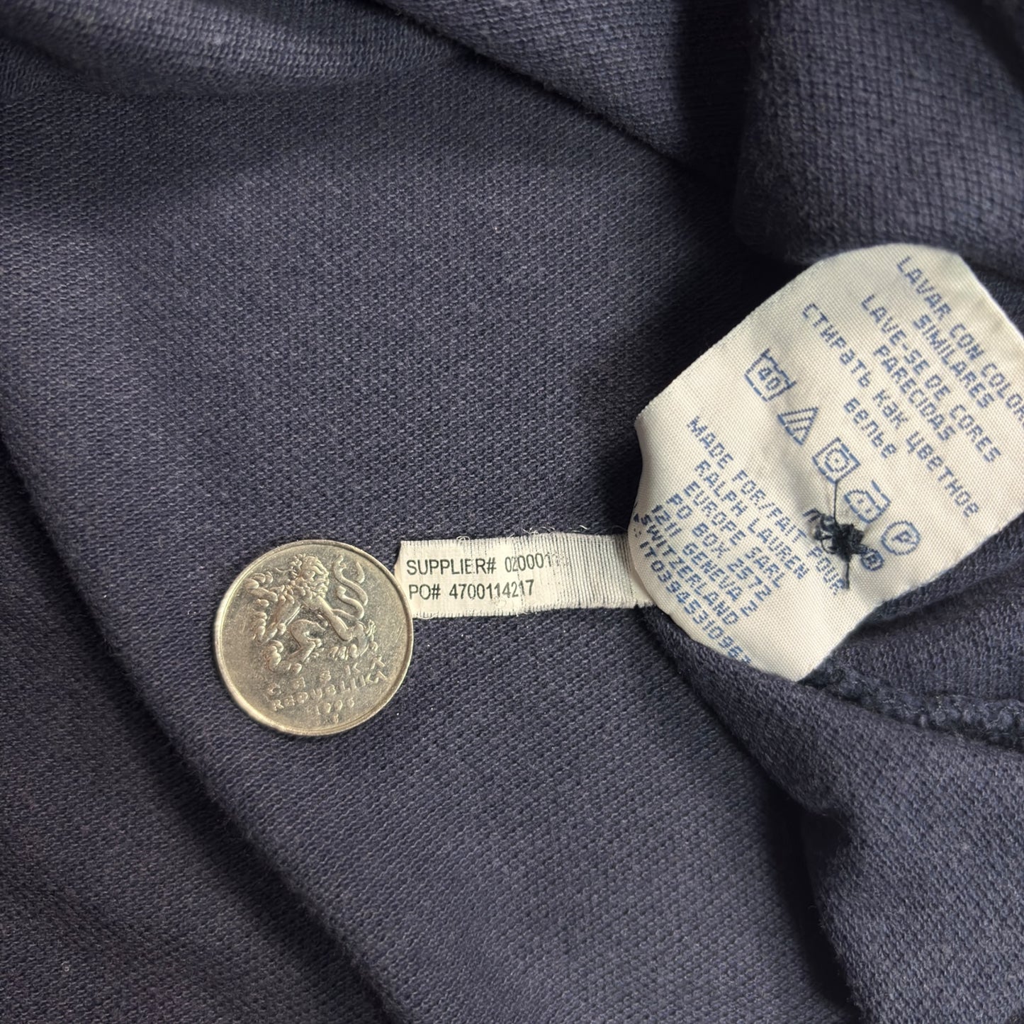 Vintage Y2K Chief Keef Big Pony Ralph Lauren Polo Shirt 00s (M)