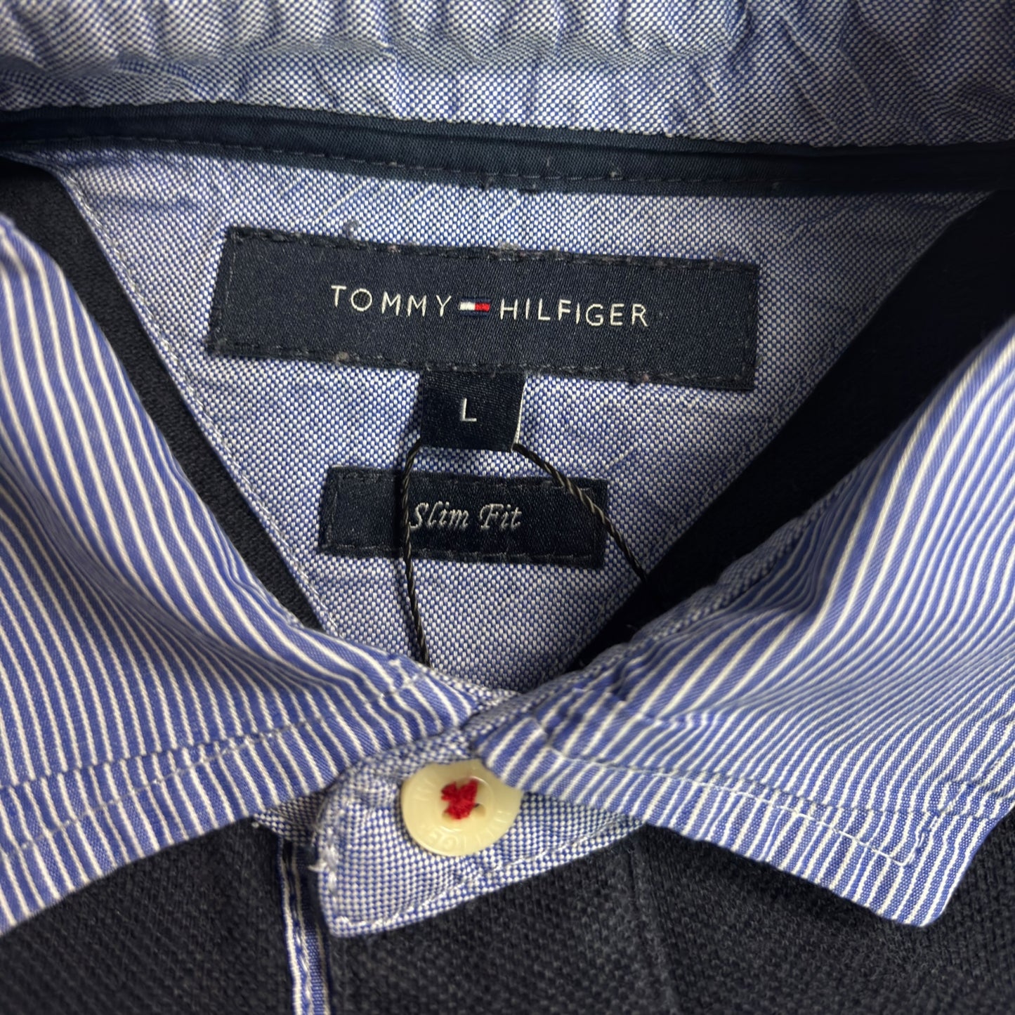 Vintage Y2K Chief Keef Style Tommy Hilfiger #85 Polo Shirt 00s (M)