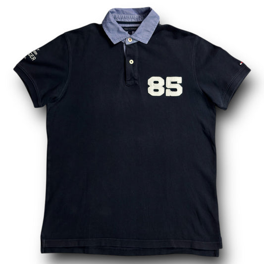Vintage Y2K Chief Keef Style Tommy Hilfiger #85 Polo Shirt 00s (M)